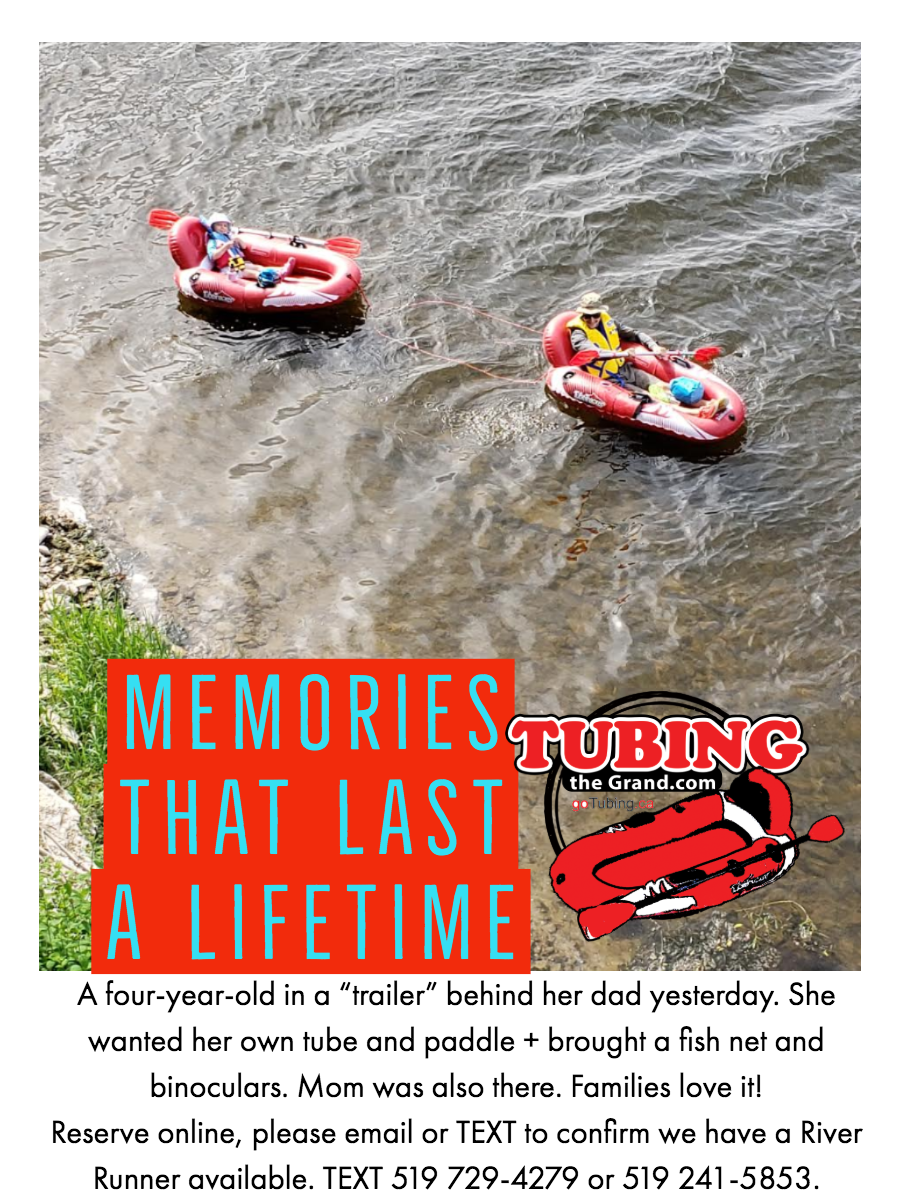 paddling the grand river